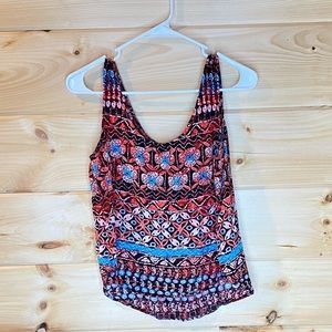 Tank Top with zipper back